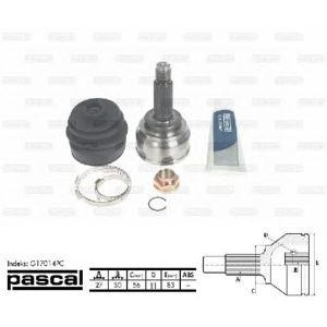 каре комплект, полуоска PASCAL G17014PC 
