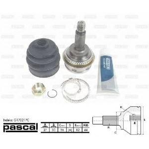 каре комплект, полуоска PASCAL G17021PC 