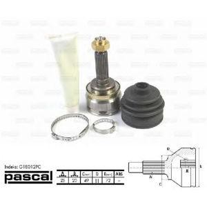 каре комплект, полуоска PASCAL G18012PC 