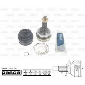 каре комплект, полуоска PASCAL G18013PC 