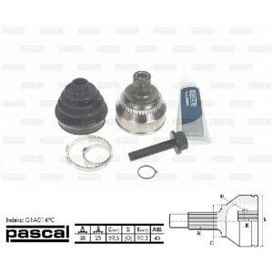 каре комплект, полуоска PASCAL G1A014PC 