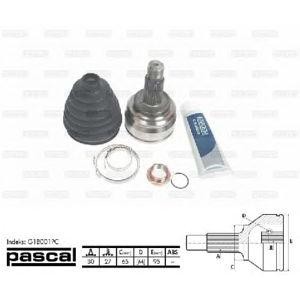 полуоска PASCAL G1B001PC 