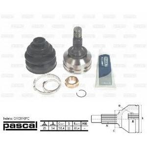 каре комплект, полуоска PASCAL G1C010PC 