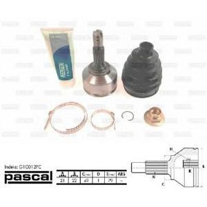 каре комплект, полуоска PASCAL G1C012PC 