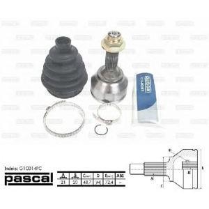 каре комплект, полуоска PASCAL G1C014PC 