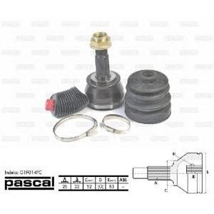 каре комплект, полуоска PASCAL G1F014PC 