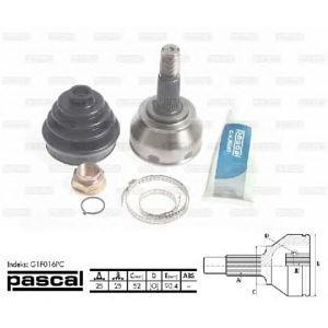 каре комплект, полуоска PASCAL G1F016PC 