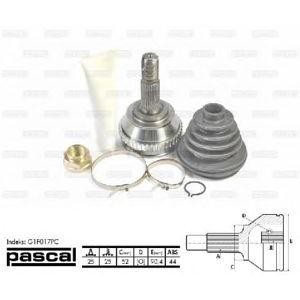 каре комплект, полуоска PASCAL G1F017PC 