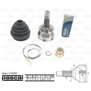 каре комплект, полуоска PASCAL G1F023PC 