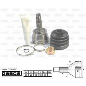 каре комплект, полуоска PASCAL G1F024PC 
