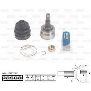 каре комплект, полуоска PASCAL G1F053PC 