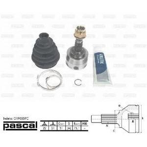 каре комплект, полуоска PASCAL G1F055PC 