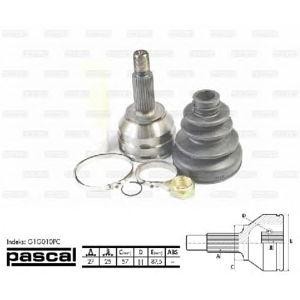 каре комплект, полуоска PASCAL G1G010PC 