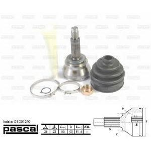 каре комплект, полуоска PASCAL G1G012PC 