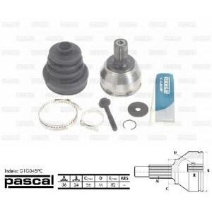 каре комплект, полуоска PASCAL G1G045PC 