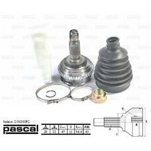 каре комплект, полуоска PASCAL G1K010PC 