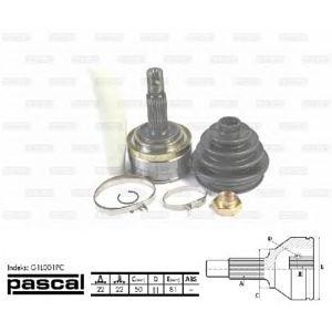 каре комплект, полуоска PASCAL G1L001PC 