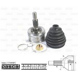 каре комплект, полуоска PASCAL G1M002PC 