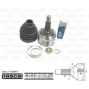 каре комплект, полуоска PASCAL G1M006PC 