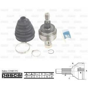 каре комплект, полуоска PASCAL G1M011PC 