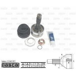каре комплект, полуоска PASCAL G1M012PC 