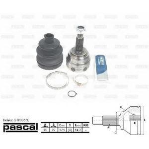 каре комплект, полуоска PASCAL G1R006PC 