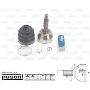 каре комплект, полуоска PASCAL G1R008PC 