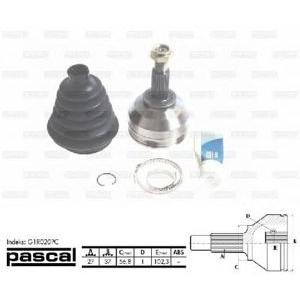 каре комплект, полуоска PASCAL G1R020PC 