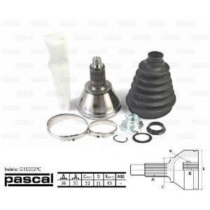 каре комплект, полуоска PASCAL G1S002PC 