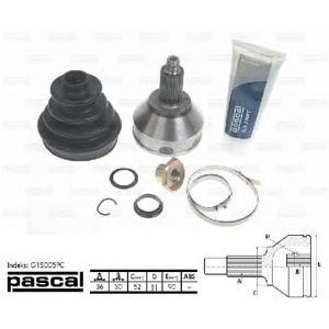 каре комплект, полуоска PASCAL G1S005PC 