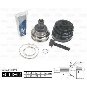 каре комплект, полуоска PASCAL G1S007PC 