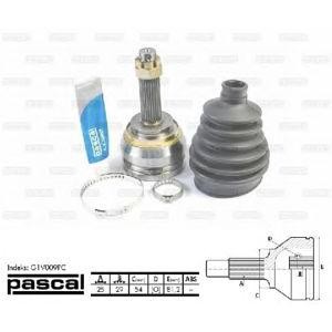 каре комплект, полуоска PASCAL G1V009PC 