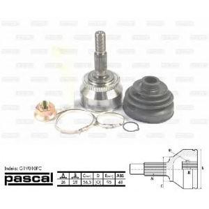 каре комплект, полуоска PASCAL G1V010PC 