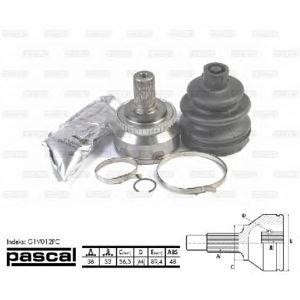 каре комплект, полуоска PASCAL G1V012PC 