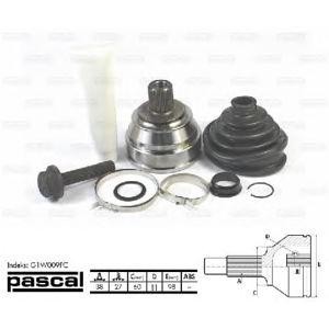 каре комплект, полуоска PASCAL G1W009PC 