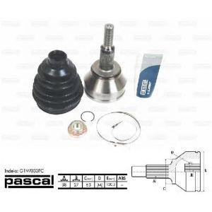 каре комплект, полуоска PASCAL G1W033PC 