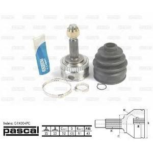 каре комплект, полуоска PASCAL G1X004PC 