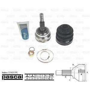 каре комплект, полуоска PASCAL G1X011PC 