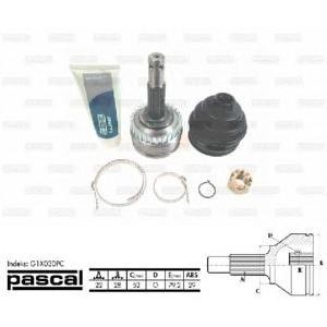 каре комплект, полуоска PASCAL G1X030PC 
