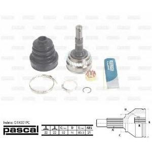каре комплект, полуоска PASCAL G1X031PC 