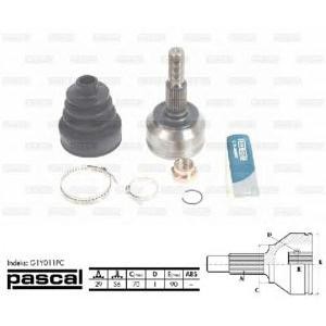 каре комплект, полуоска PASCAL G1Y011PC 