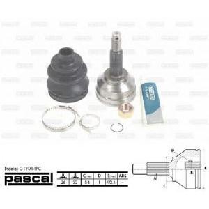каре комплект, полуоска PASCAL G1Y014PC 