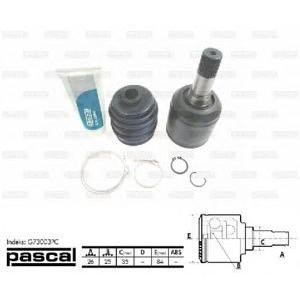 каре комплект, полуоска PASCAL G73003PC 