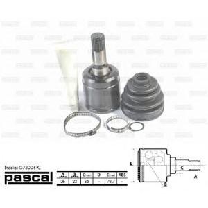 каре комплект, полуоска PASCAL G73004PC 