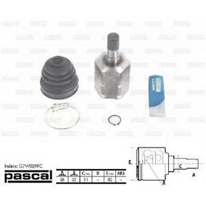 каре комплект, полуоска PASCAL G7W029PC 