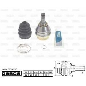 каре комплект, полуоска PASCAL G7X022PC 