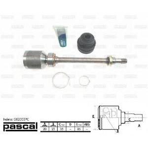 каре комплект, полуоска PASCAL G82003PC 
