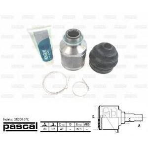 каре комплект, полуоска PASCAL G83016PC 