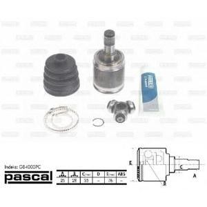 каре комплект, полуоска PASCAL G84003PC 