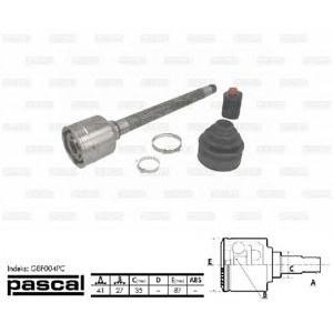 каре комплект, полуоска PASCAL G8F004PC 